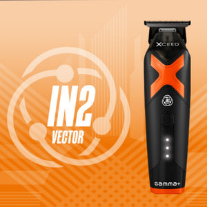 Gamma+ Xceed trimmer with IN2 vector motor front view
