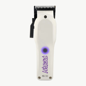 Reign Professional Hair Clipper with EON Digital Brushless Motor viewed from the front.