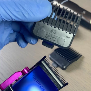 Barber DUB Universal Double Magnetic Neodymium Clipper Guards, 8 Assorted Sizes