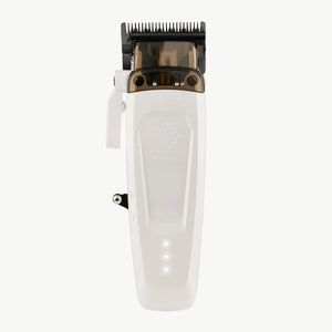 Saber hair clipper with black top on a white background