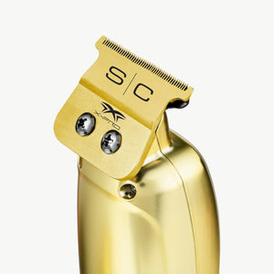 Gold Saber Trimmer with Digital Brushless Motor blade side view