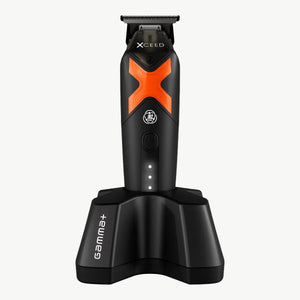 Gamma+ Xceed trimmer with IN2 vector motor in charging stand