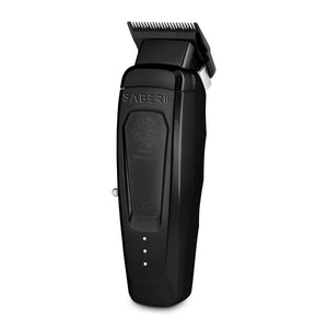 Black metal Saber 2 digital brushless clipper from diagonal angle.