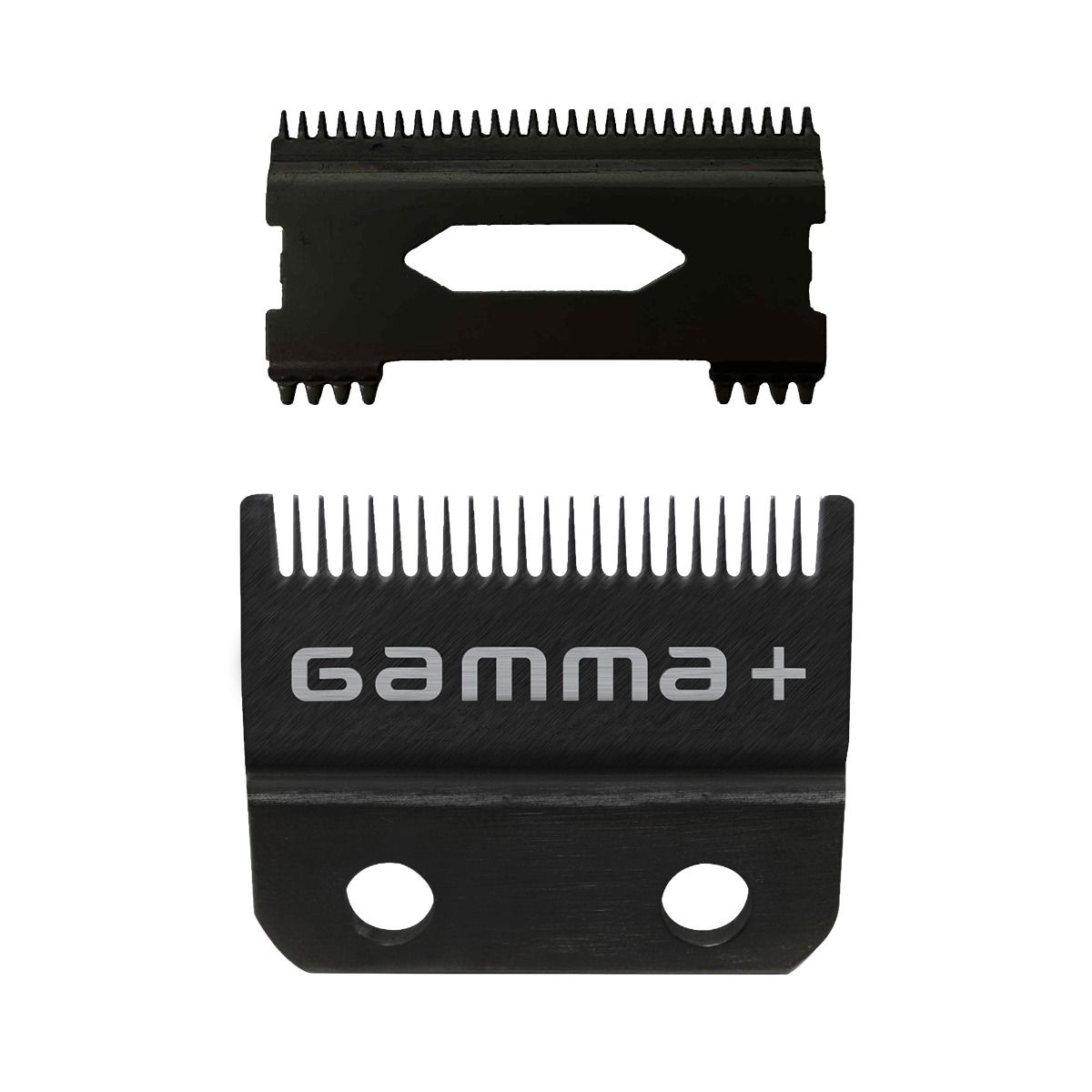 Black DLC Fade Clipper Blade and Shallow Tooth 2.0 Cutter