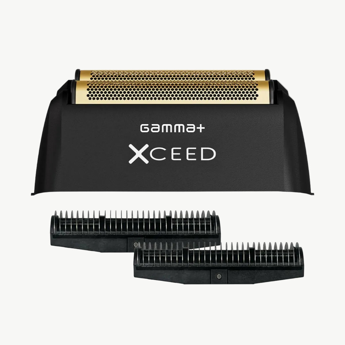 Gold Titanium Double Foil and Echo Cutters for the Xceed Shaver