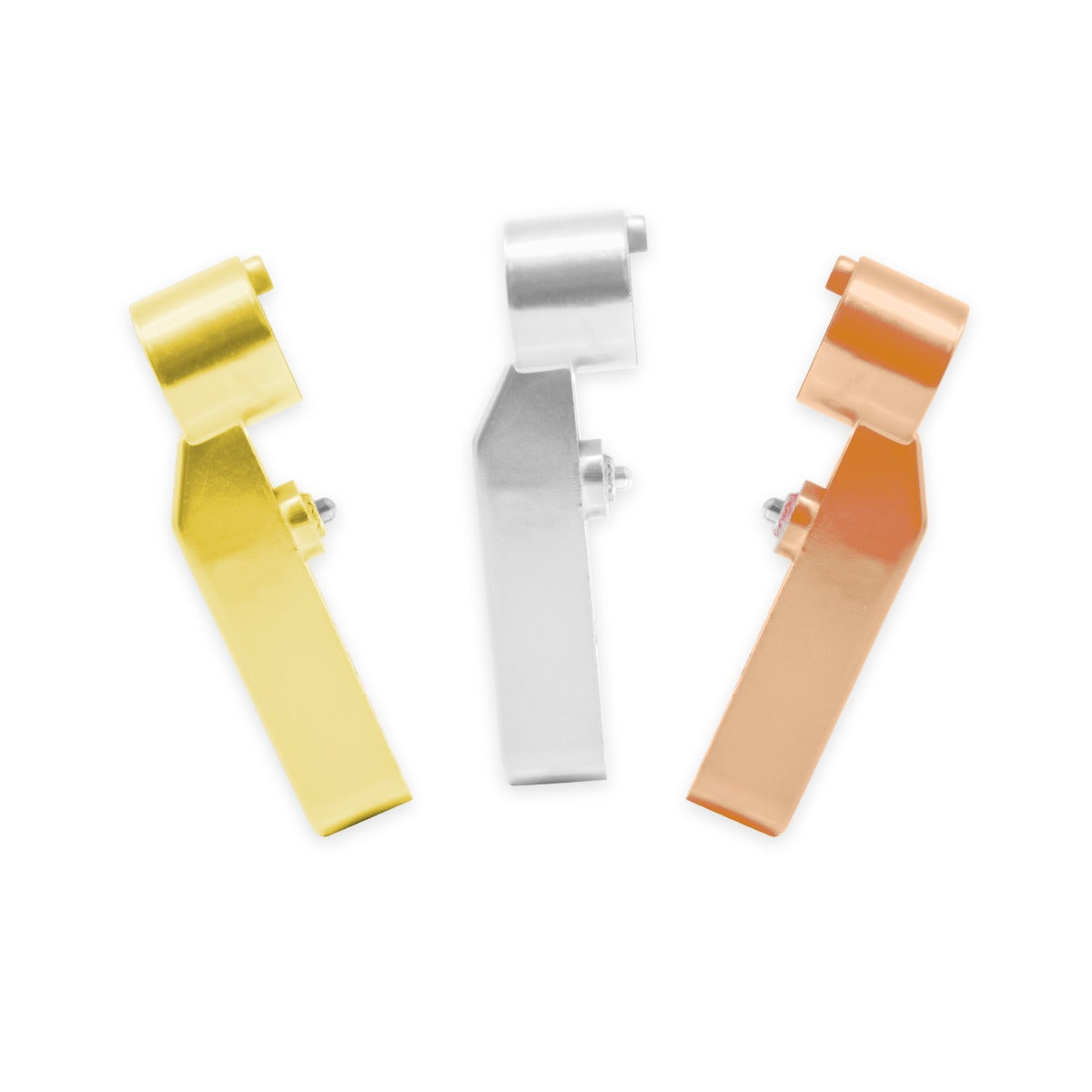 Click Lever 3pk - Gold, Rose Gold, Chrome