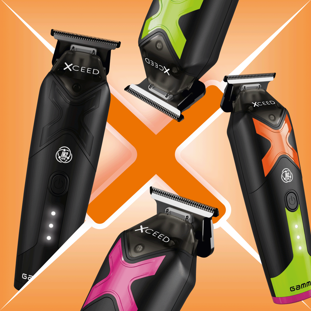 Gamma+ Xceed trimmer with IN2 vector motor video with product feature highlights
