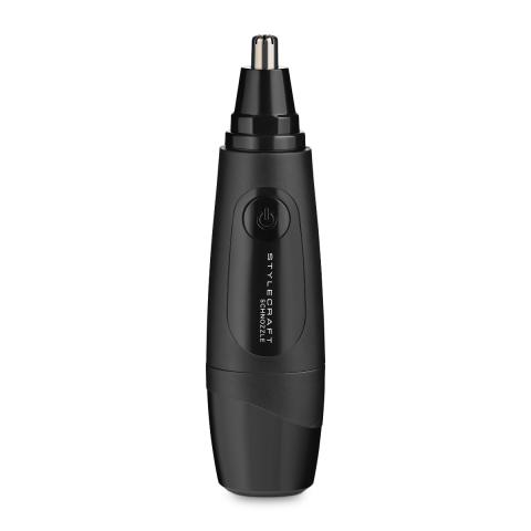 Schnozzle Water Resistant Mens Nose and Ear Trimmer with Cap