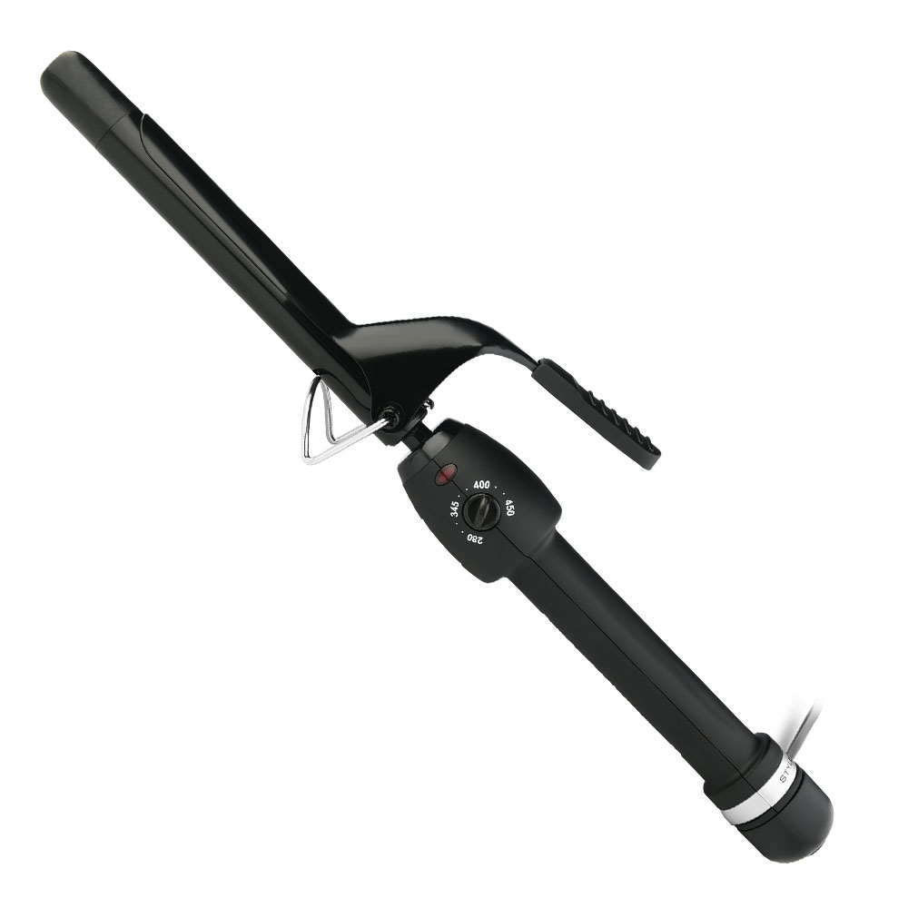 Black Gold Ceramic Professional Curling Iron .75 | StyleCraft US