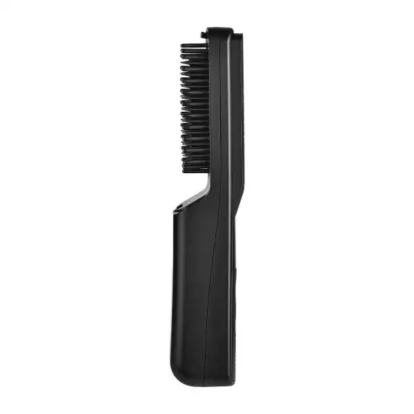 Heat Stroke - Cordless Beard and Hair Styling Hot Brush Black with Cool Touch Tips