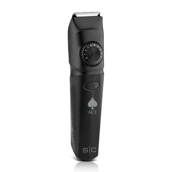 Ace Beard Blender with Supercharged Rotary Motor viewed from side angle