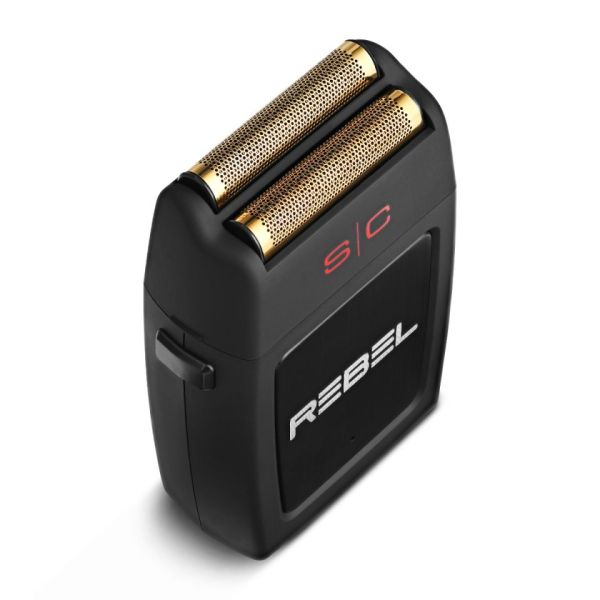 Rebel Shaver with Super-Torque Motor viewed from top & side angle