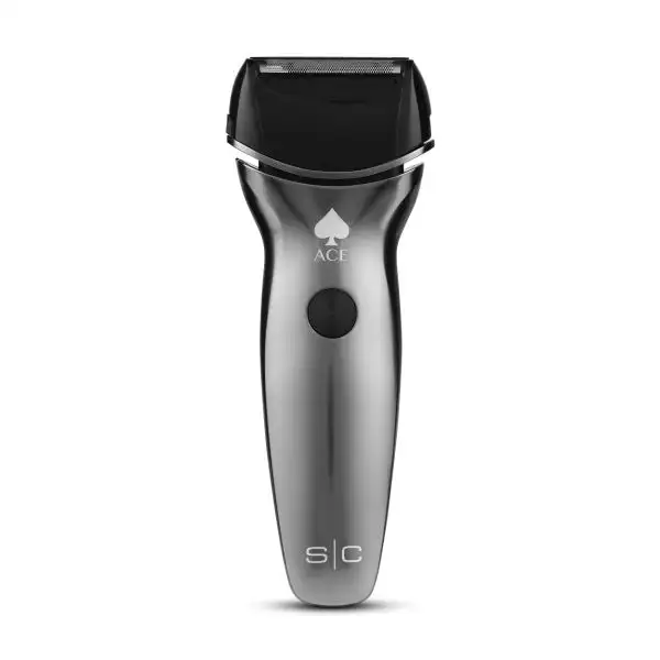 Ace 2.0 - Professional Electric Wet or Dry Mens Shaver with Integrated Precision Pop-Up Trimmer