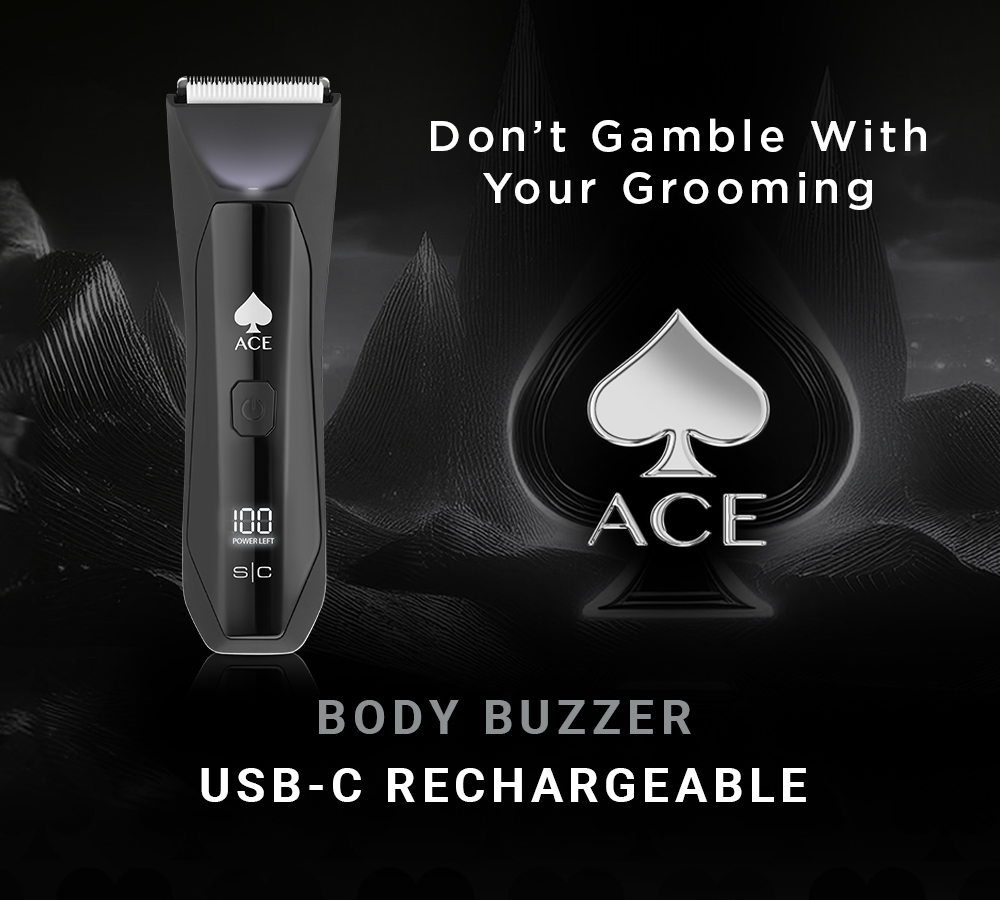 Ace Body Buzzer Hair Trimmer With Rotary Motor | StyleCraft
