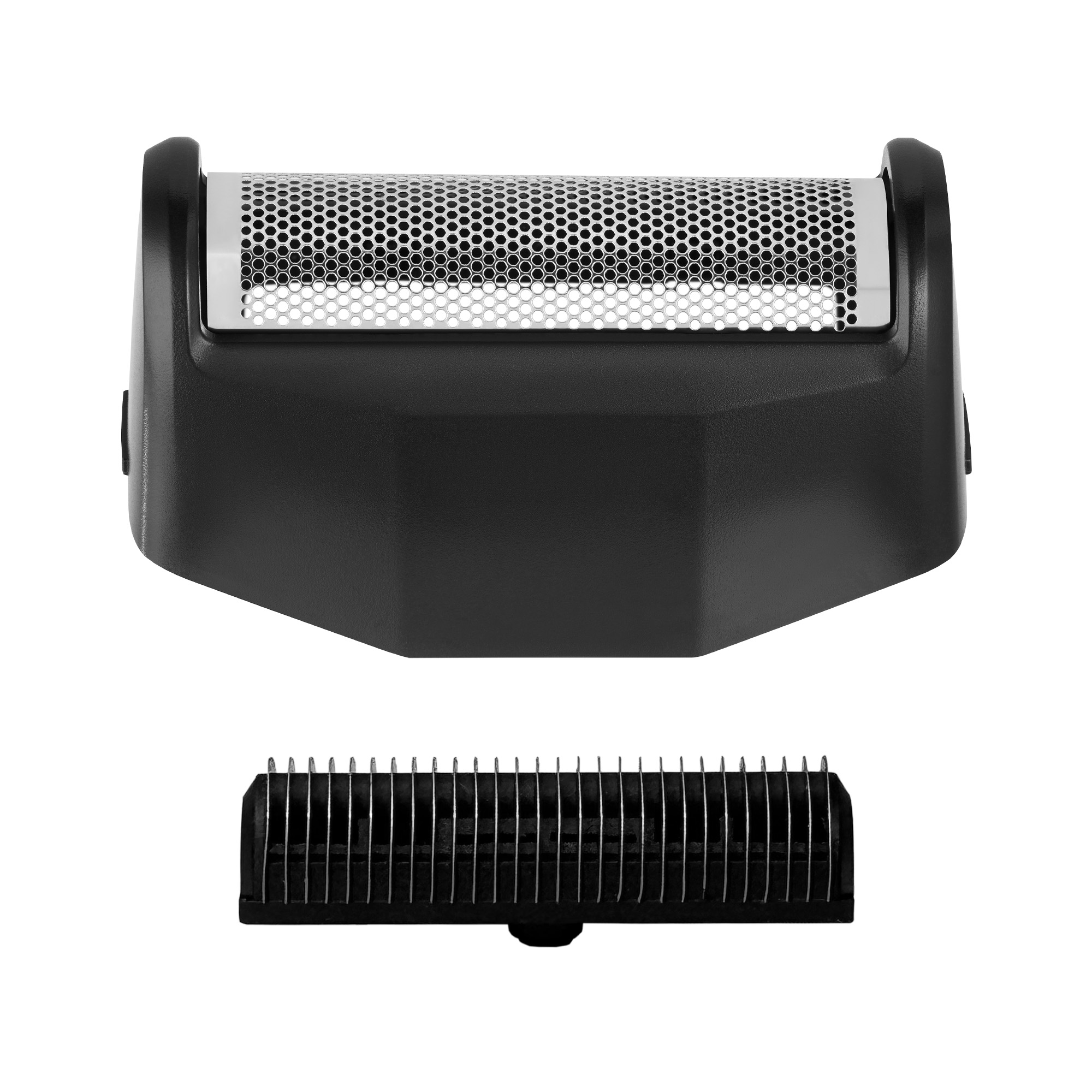 Front shot from of the trimmer in black