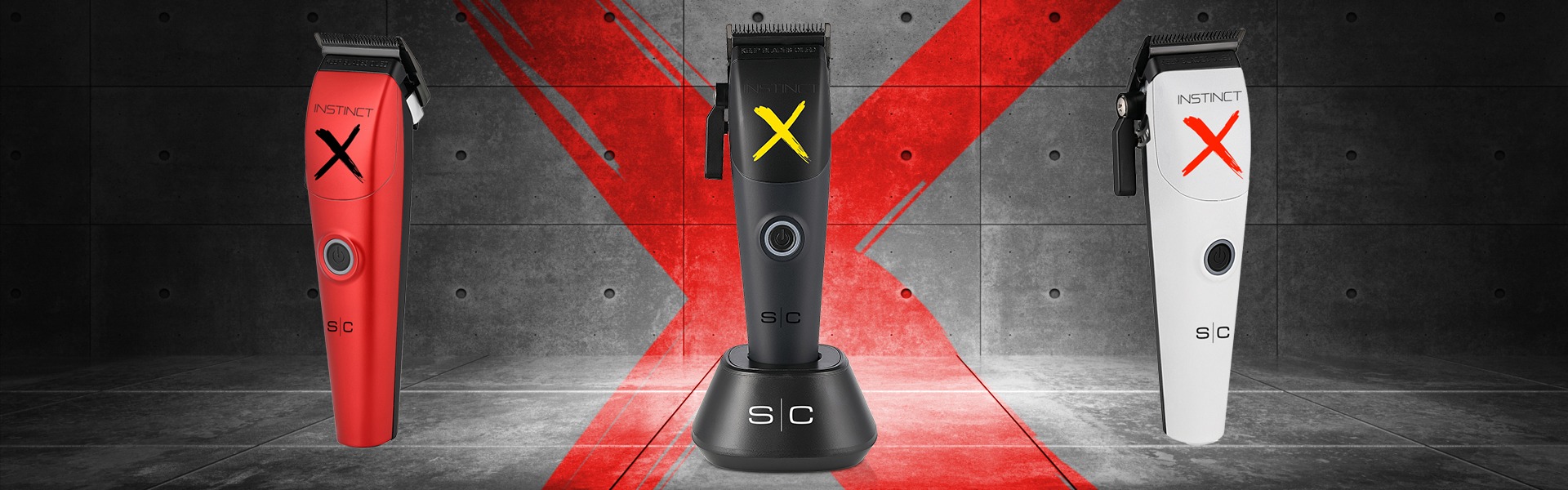 Instinct X Professional Hair Clipper With IN2 Vector Motor | StyleCraft US