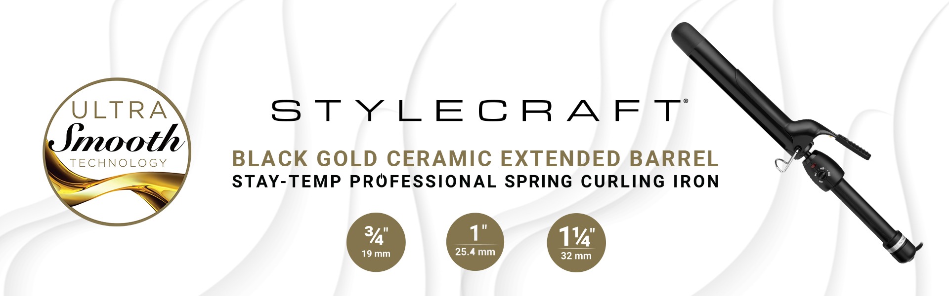 product banner with logo