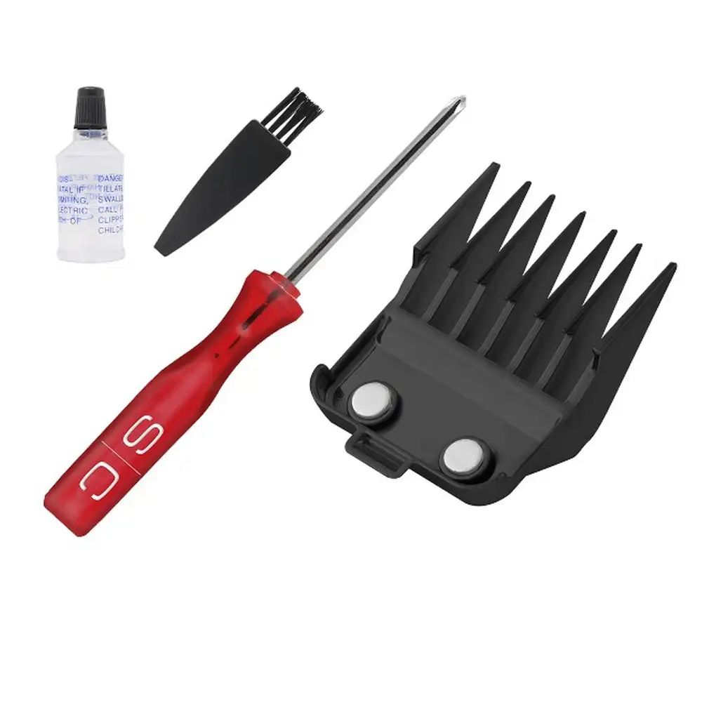 Image of maintenance kit included with clipper