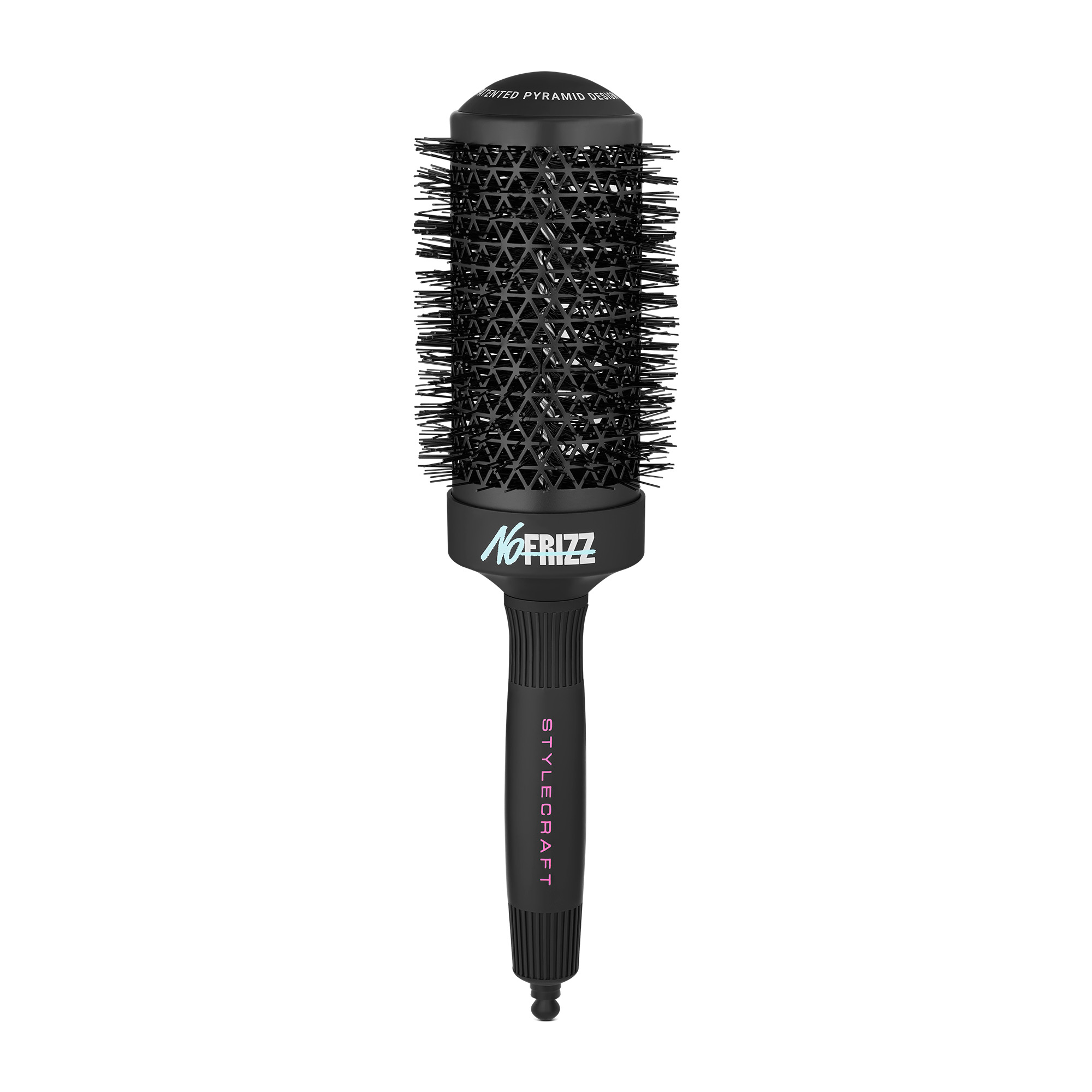 a.h.p.l Rob Headz Bud シリースタイル sillystyle NoFRIZZ Round Brush with Ion Technology and Ceramic-Coated Barrel