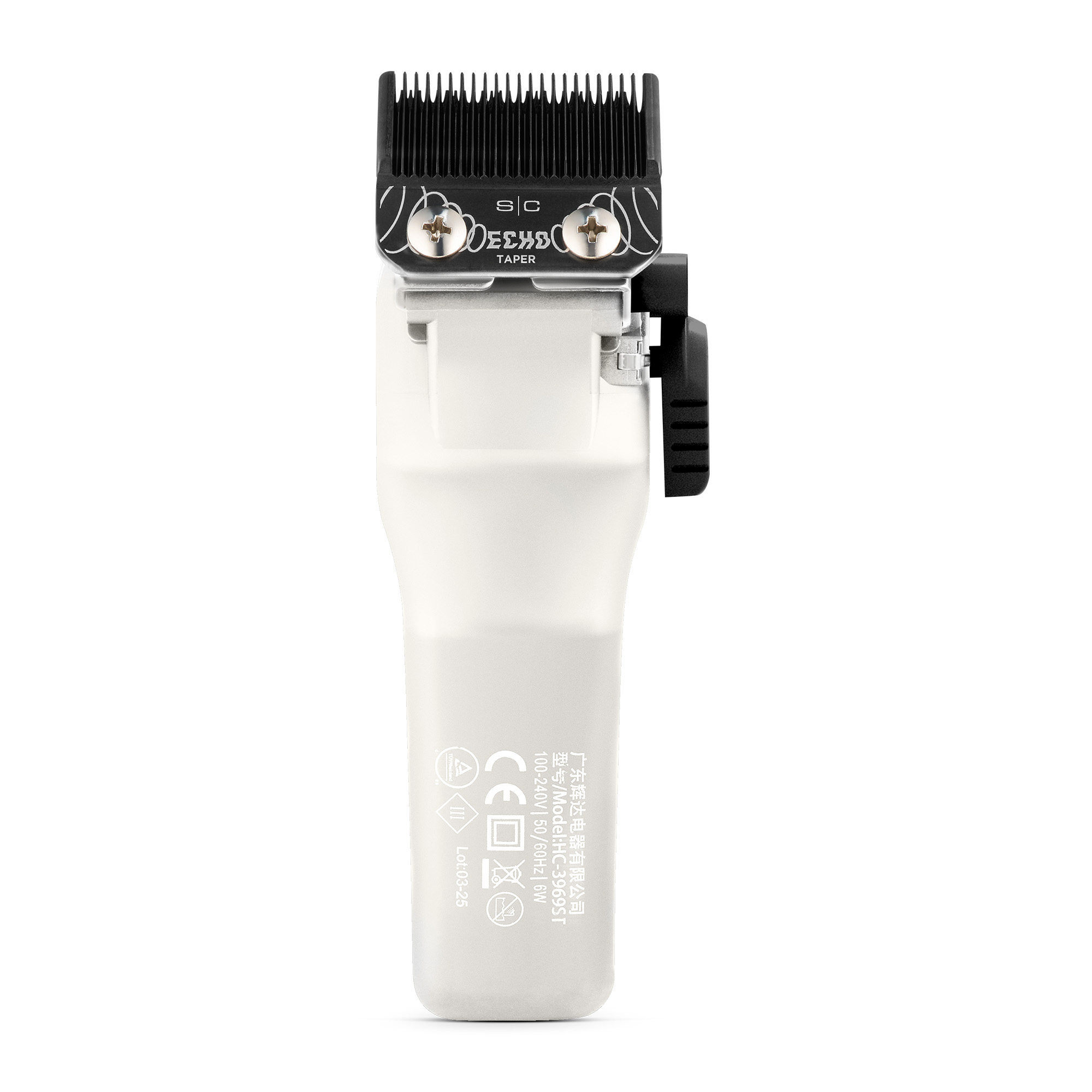 Side shot of the trimmer in gold