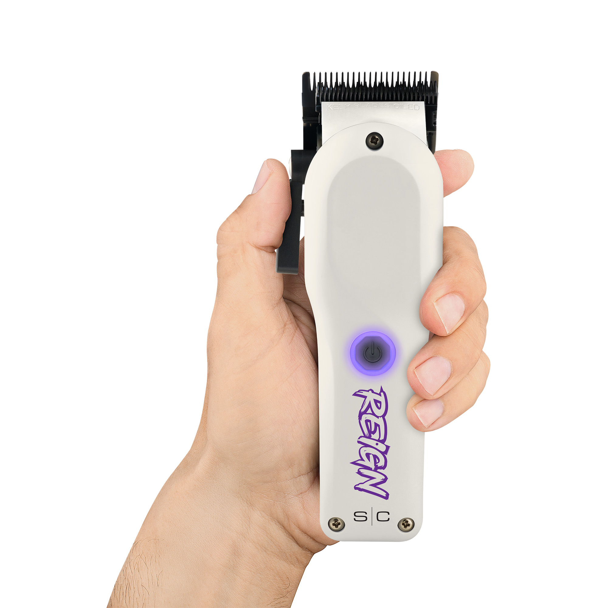 Image of items included in maintenance kit, such as screwdriver, stretch bracket, and small brush