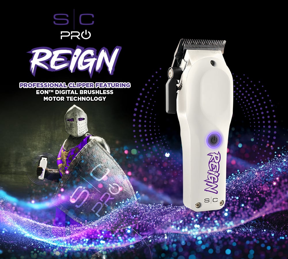 product banner with logo