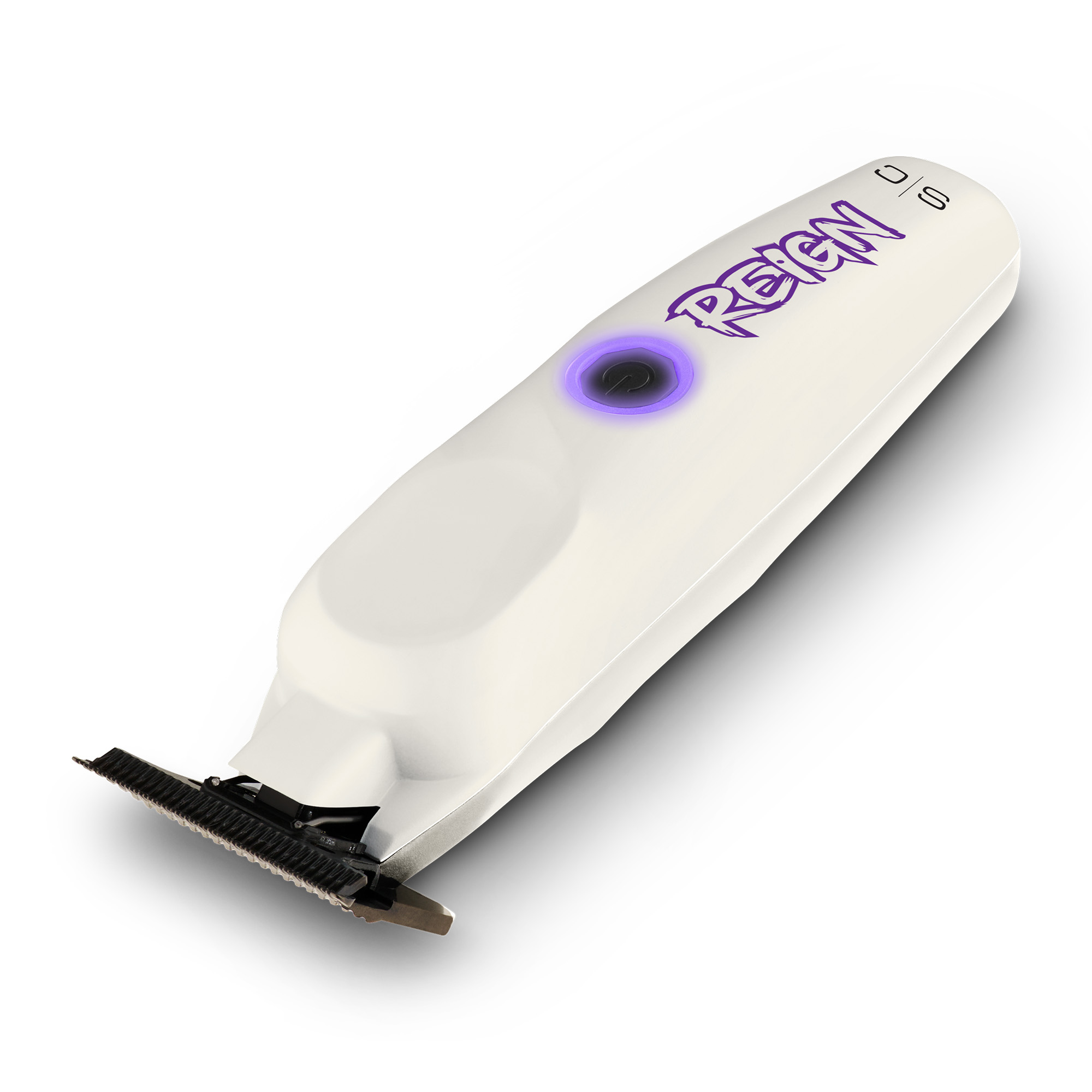 Side shot of the trimmer in gold