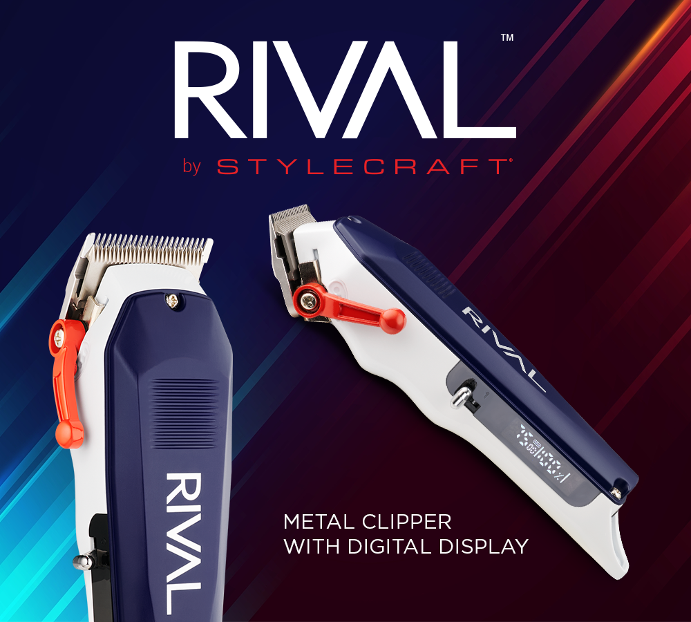 product banner with logo