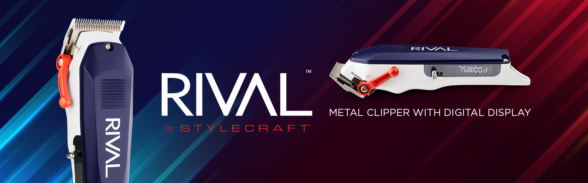 product banner with logo