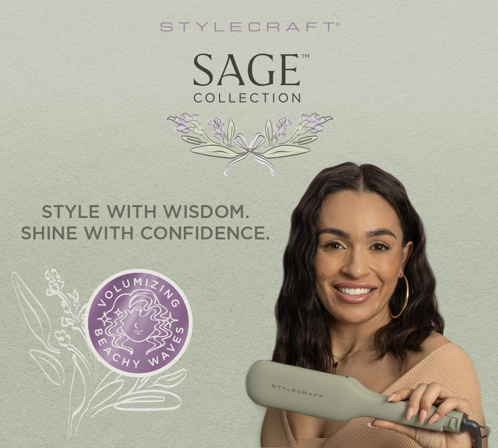 Sage Professional Triple Barrel Deep Waver | StyleCraft US