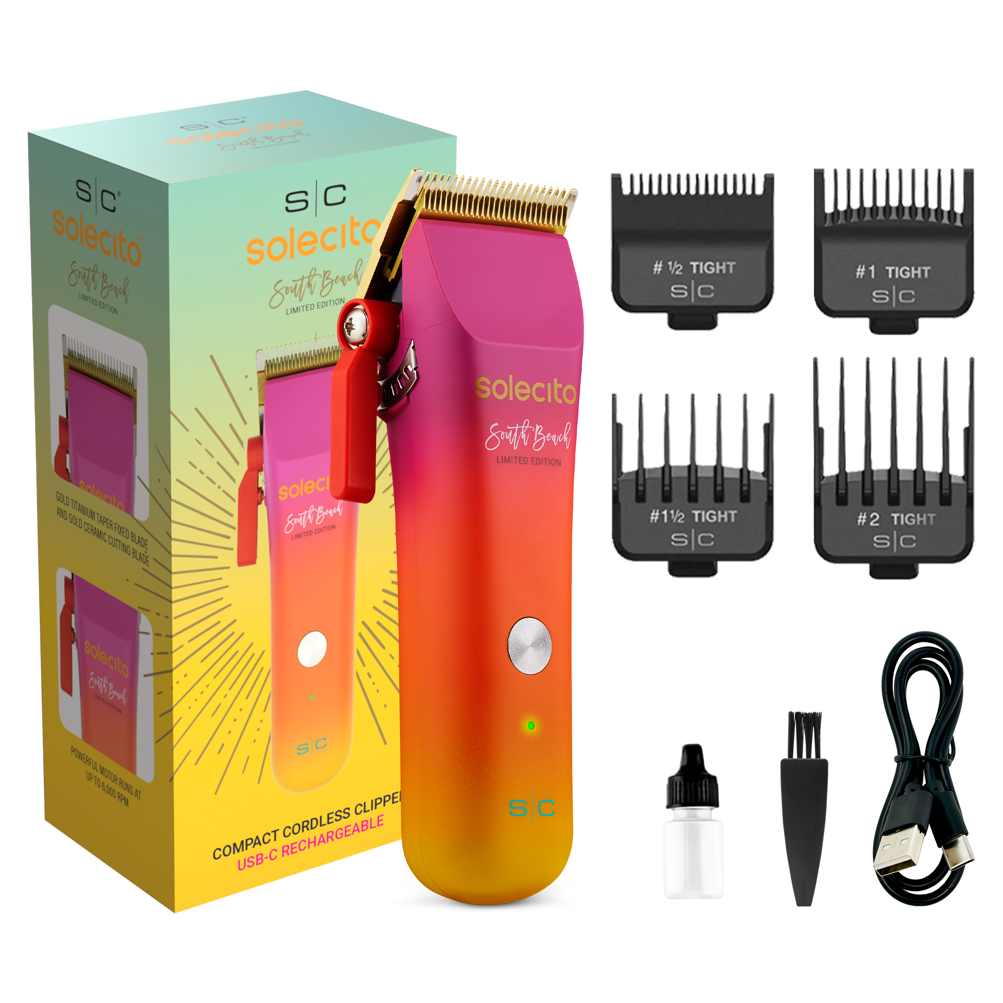Image of all items included in the package
