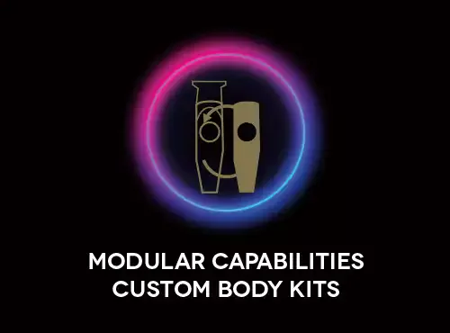 modular capabilities custom body kits icon