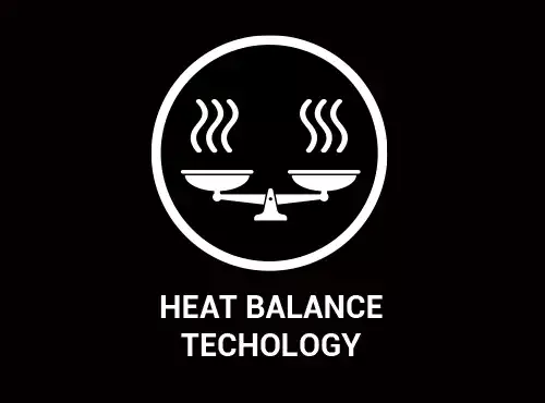 heat balance technology icon
